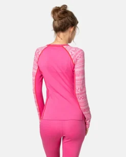 Kari Traa Women's Tale Long Sleeve Bright Pink