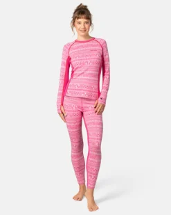 Kari Traa Women's Tale Long Sleeve Bright Pink