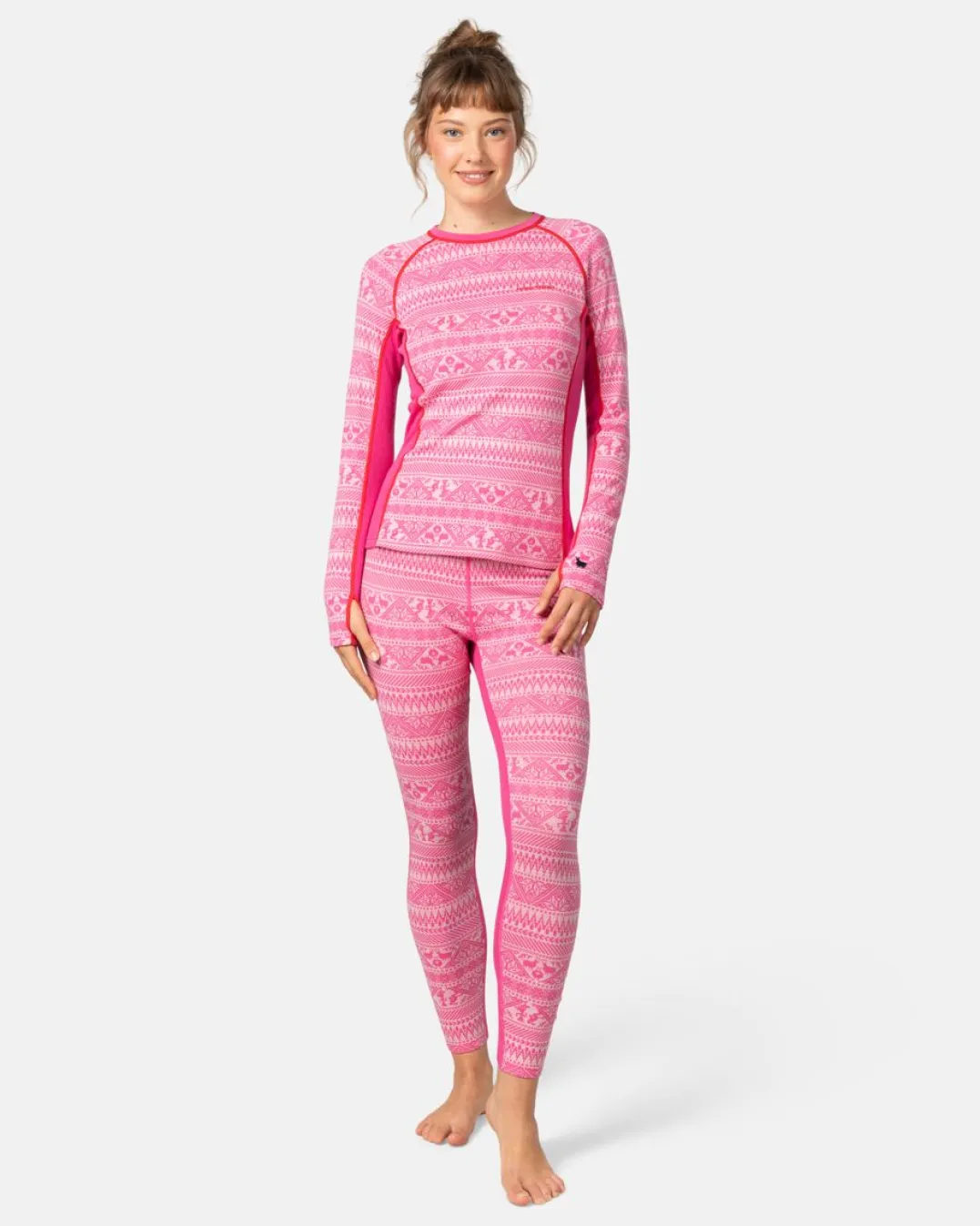 Kari Traa Women's Tale Long Sleeve Bright Pink