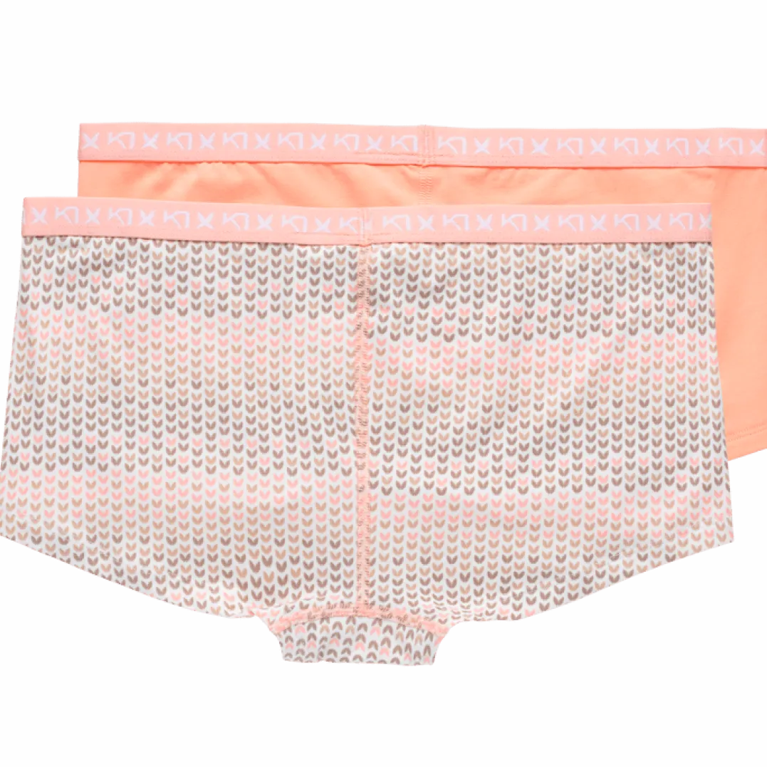 Kari Traa Women's Tina Hipster 2-pack Peach Bloom
