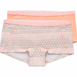 Kari Traa Women's Tina Hipster 2-pack Peach Bloom