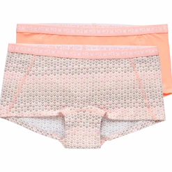 Kari Traa Women's Tina Hipster 2-pack Peach Bloom