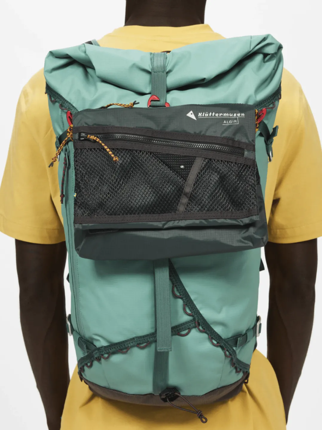 Klättermusen Algir Foldover Bag Putty Grey