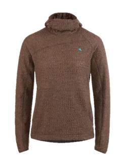 Klättermusen Gimle Hoodie W'S Slate Brown