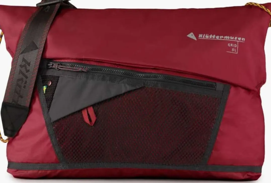 Klättermusen Grid Messenger Bag Burnt Russet