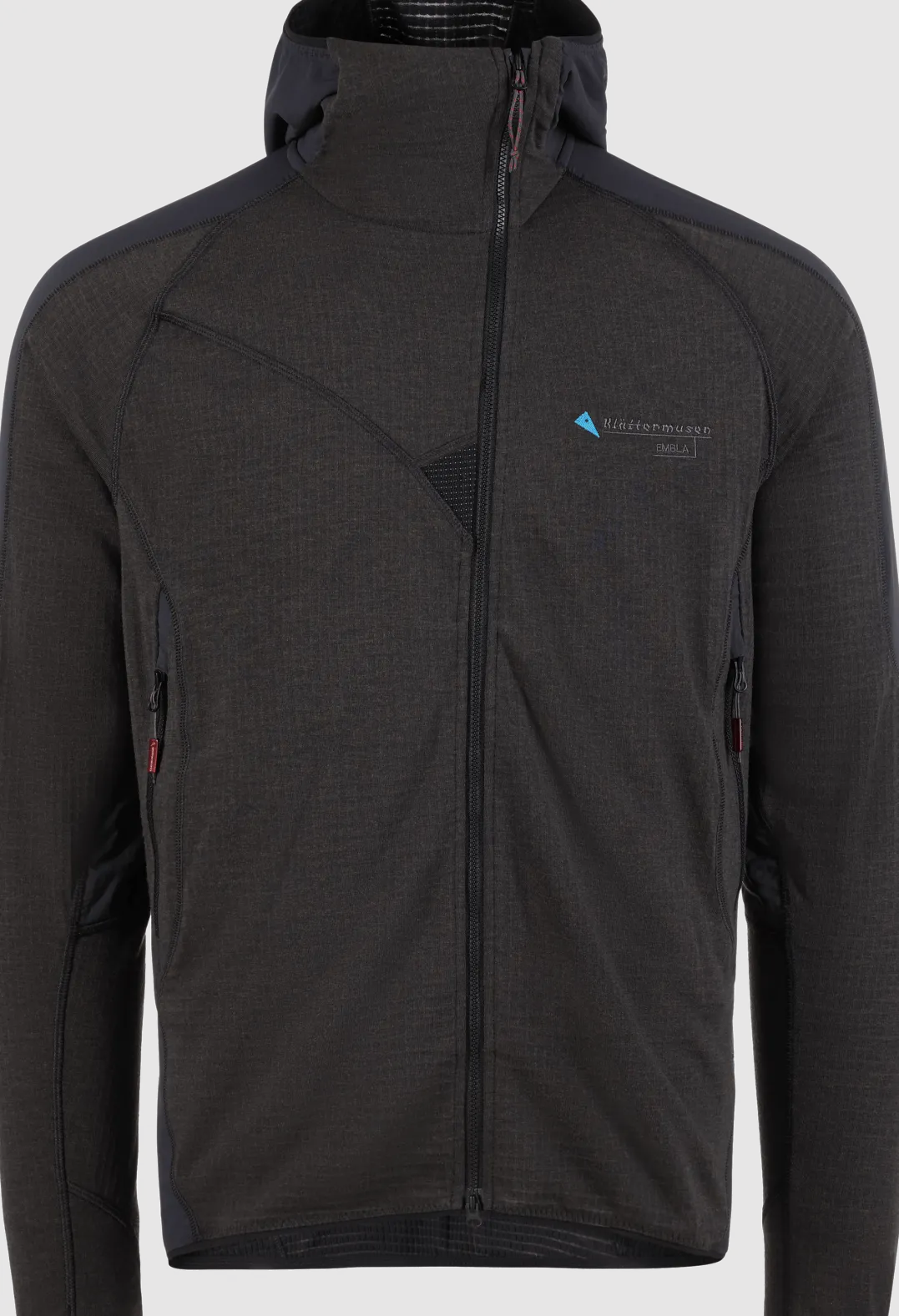 Klättermusen Men's Embla Hood Jacket Black/Raven