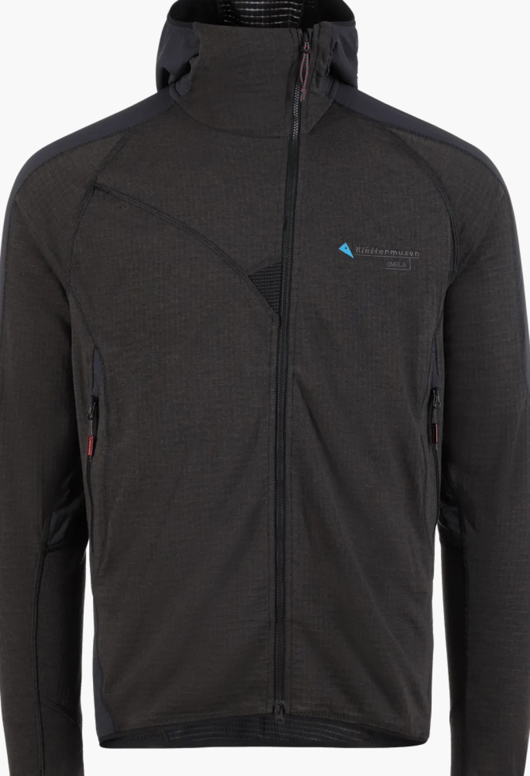 Klättermusen Men's Embla Hood Jacket Black/Raven