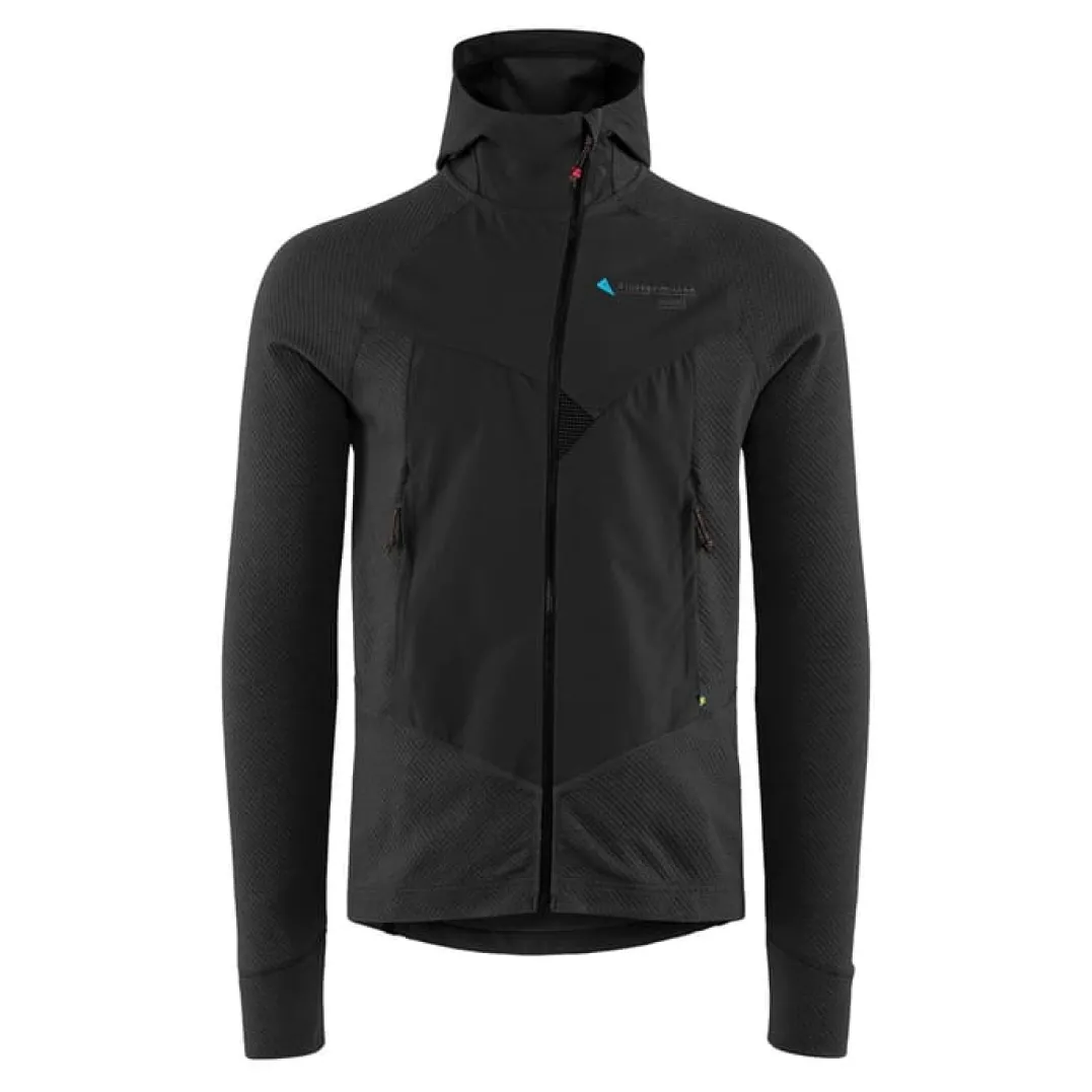 Klättermusen Men's Hugin Zip Hoodie Raven/Raven