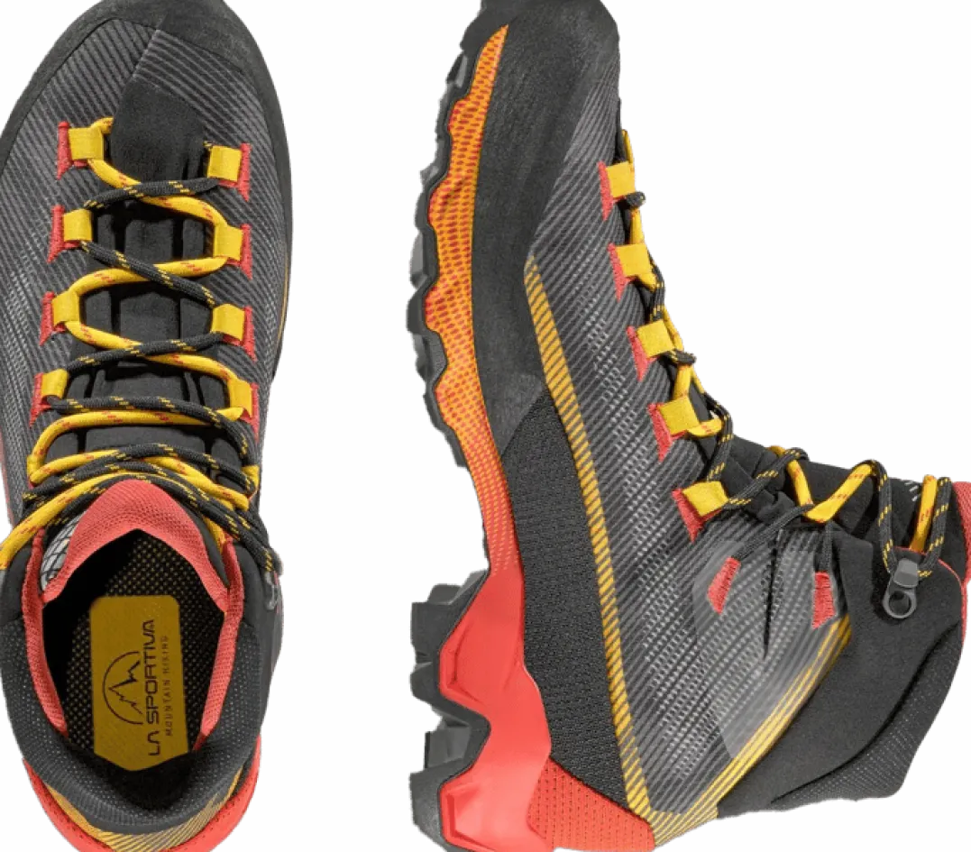 La Sportiva Men's Aequilibrium Hike GORE-TEX Carbon/Yellow