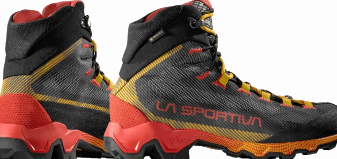 La Sportiva Men's Aequilibrium Hike GORE-TEX Carbon/Yellow