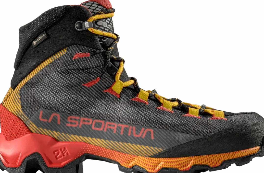 La Sportiva Men's Aequilibrium Hike GORE-TEX Carbon/Yellow