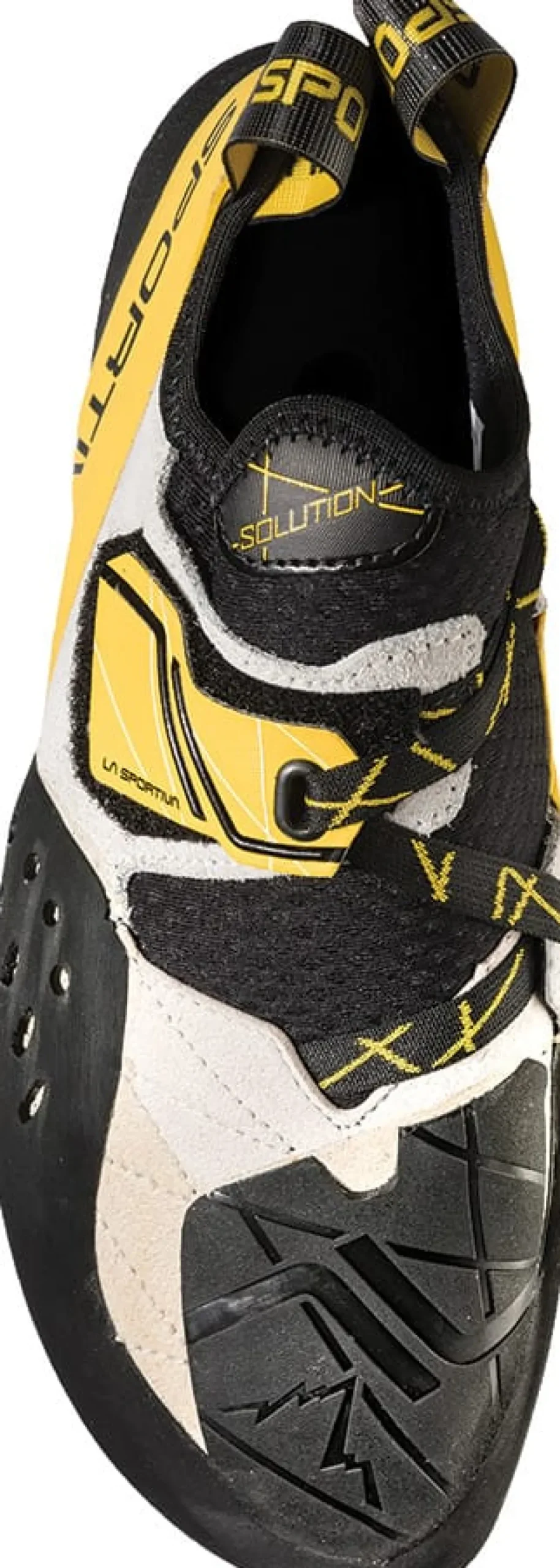 La Sportiva Solution White/yellow
