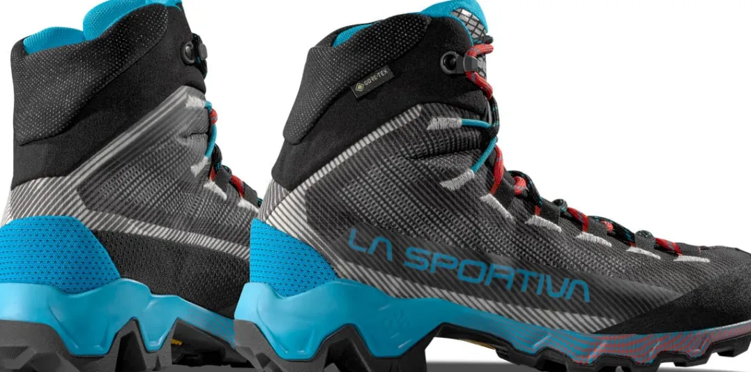 La Sportiva Women's Aequilibrium Hike GORE-TEX Carbon/Malibu Blue