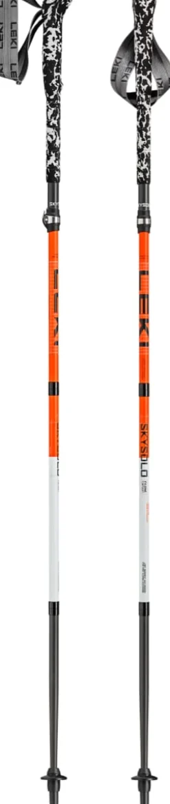 Leki Skysolo Fx.One Carbon Neonorange-white-black