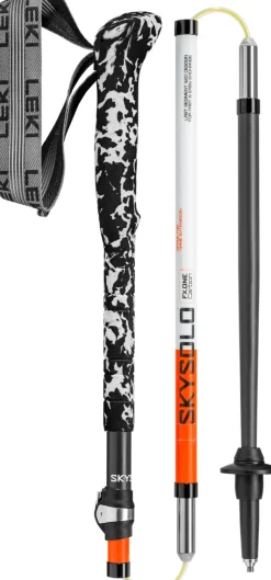 Leki Skysolo Fx.One Carbon Neonorange-white-black