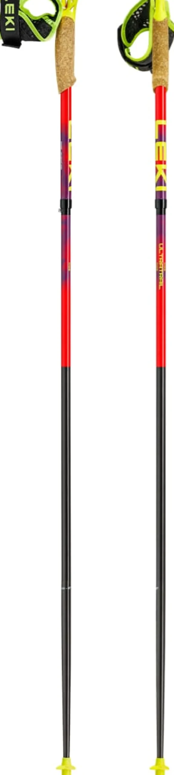 Leki Ultratrail Fx.One Bright Red-violet-neonyellow