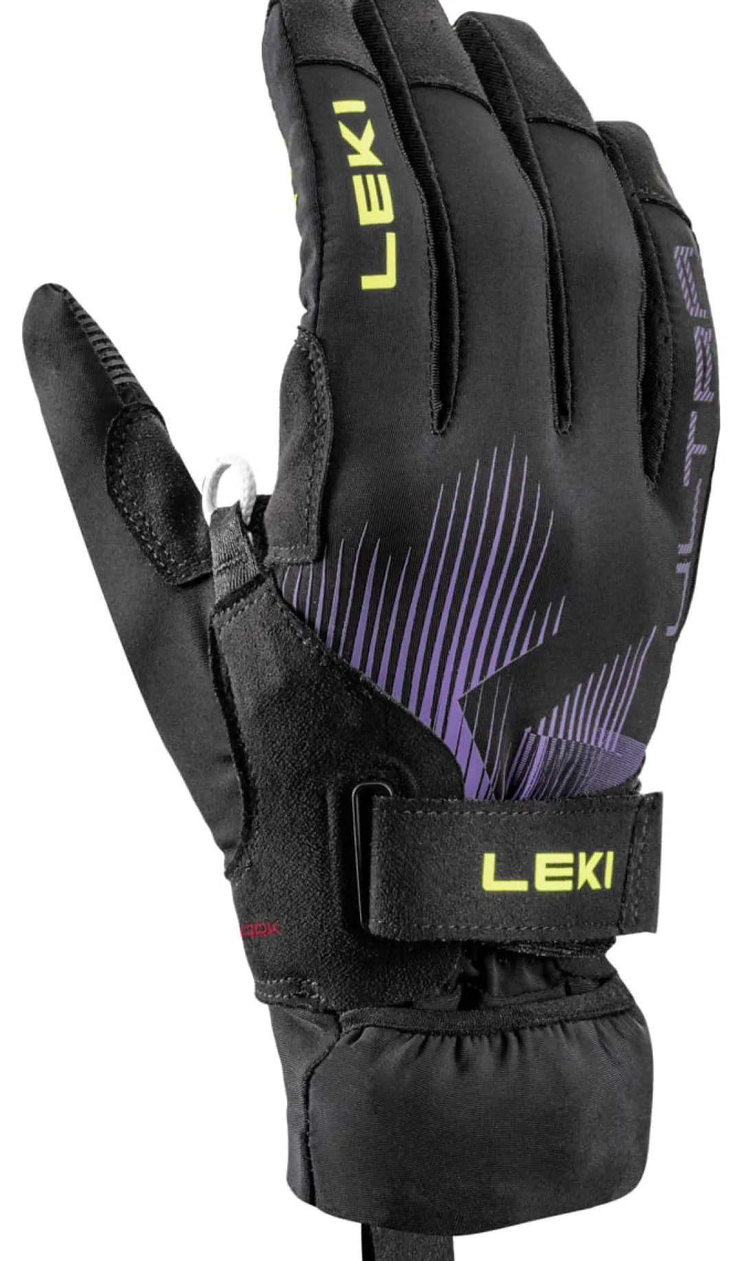 Leki Ultratrail Storm Tr Black-neonyellow-violet