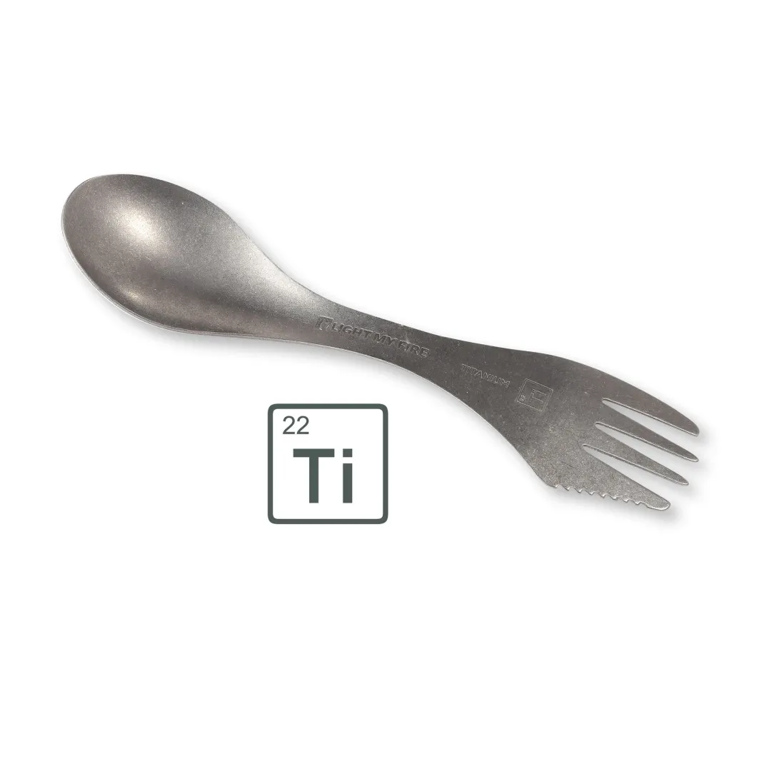 Light My Fire Spork Titanium Titanium