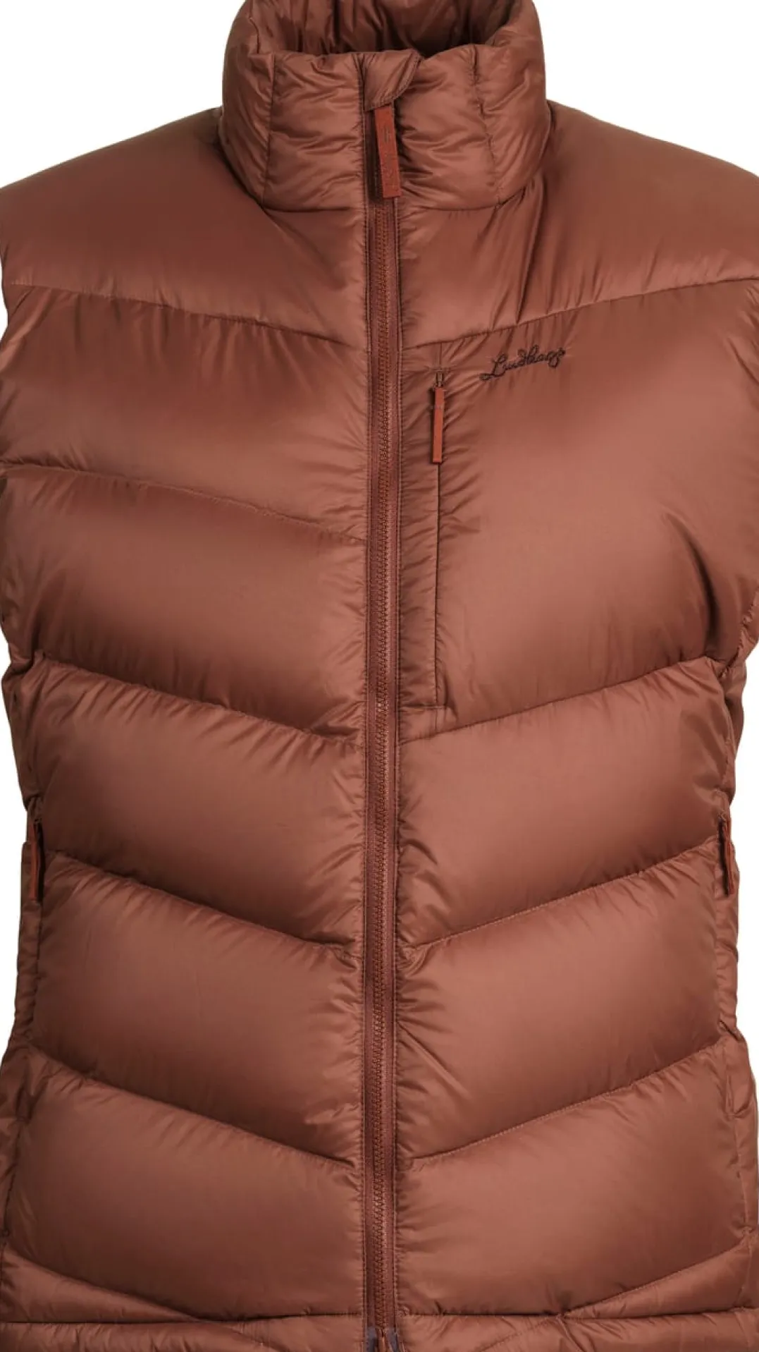 Lundhags Fulu Down Vest W Burgundy