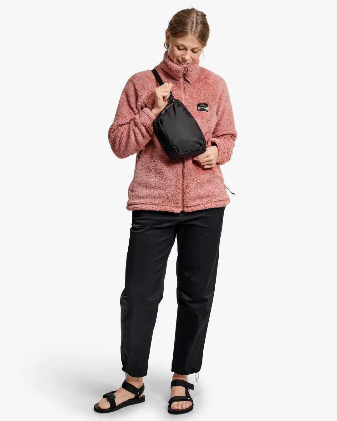 Lundhags Järpen Fleece W Stone Pink