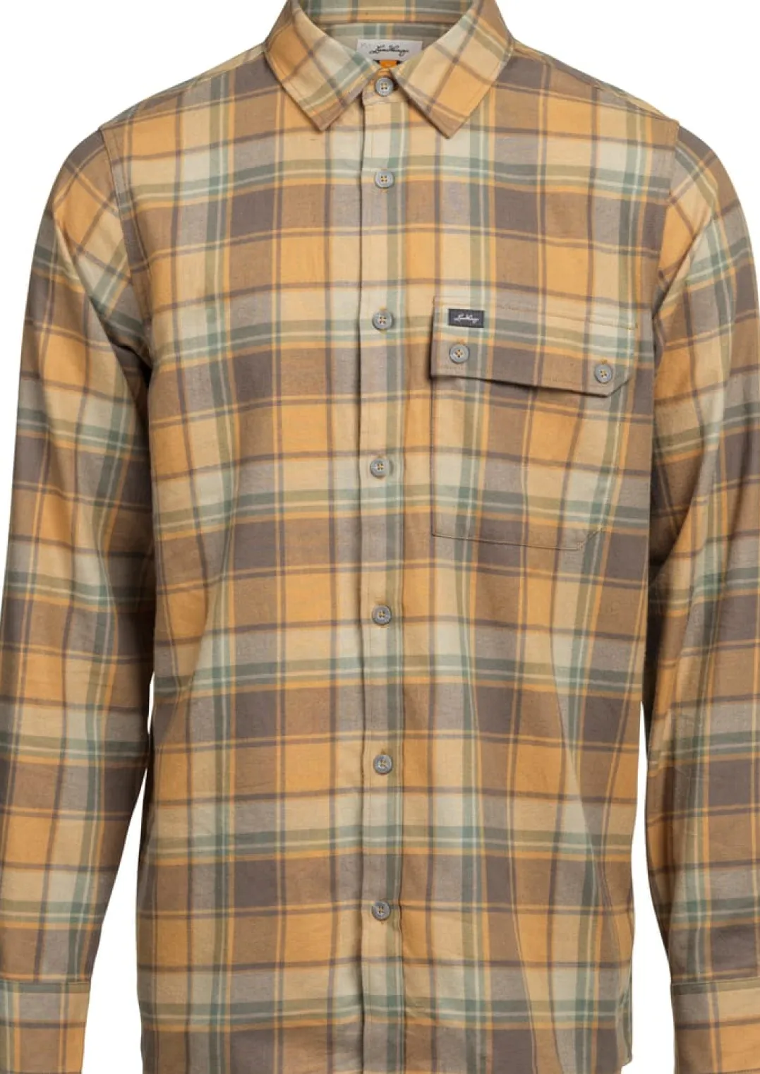 Lundhags Järpen Plaid Flannel Shirt Hazel