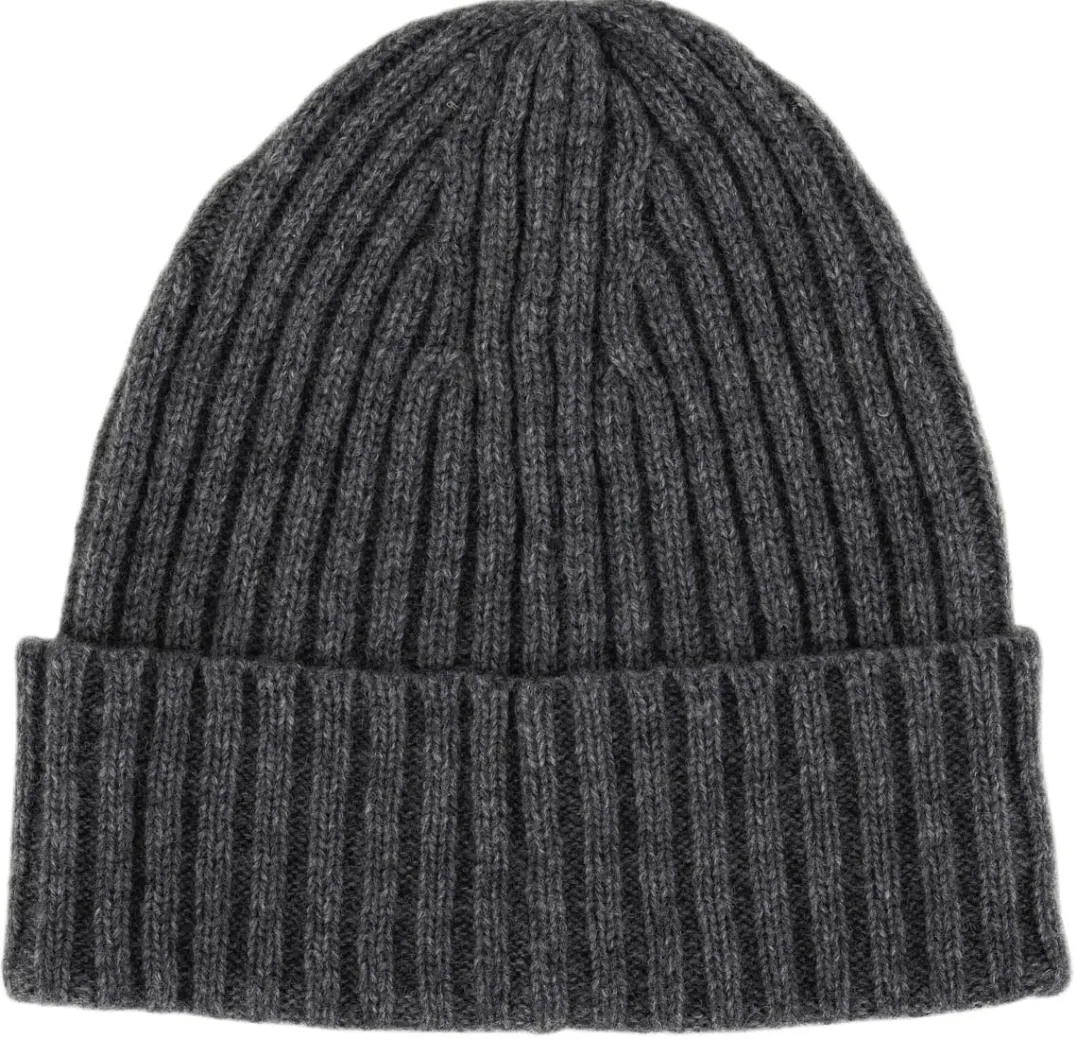 Lundhags Knak Wool Beanie Grey Melange