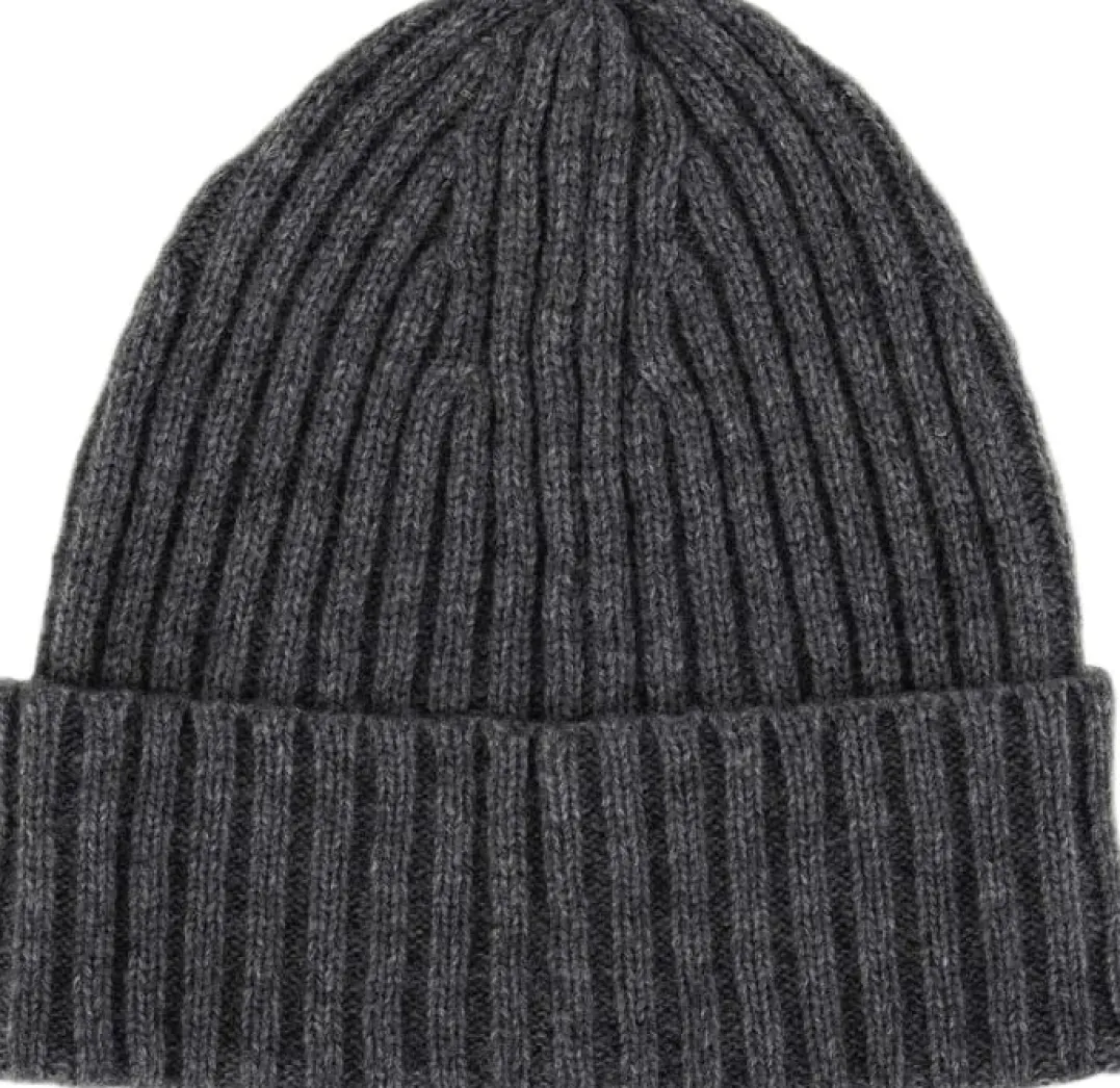 Lundhags Knak Wool Beanie Grey Melange