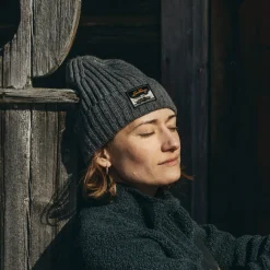 Lundhags Knak Wool Beanie Grey Melange