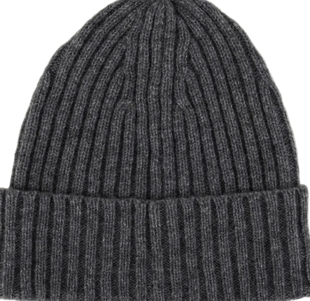 Lundhags Knak Wool Beanie Grey Melange