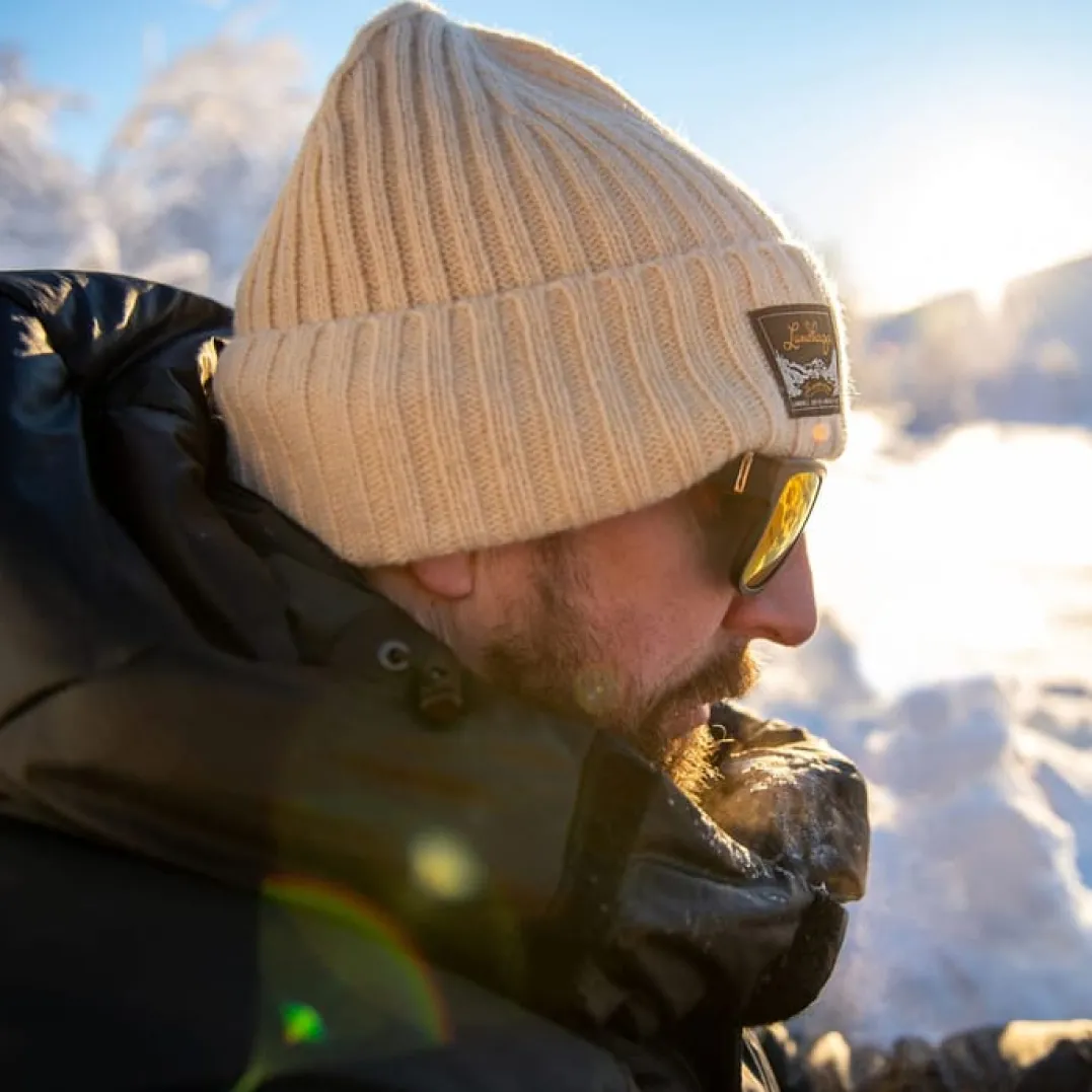 Lundhags Knak Wool Beanie Sand