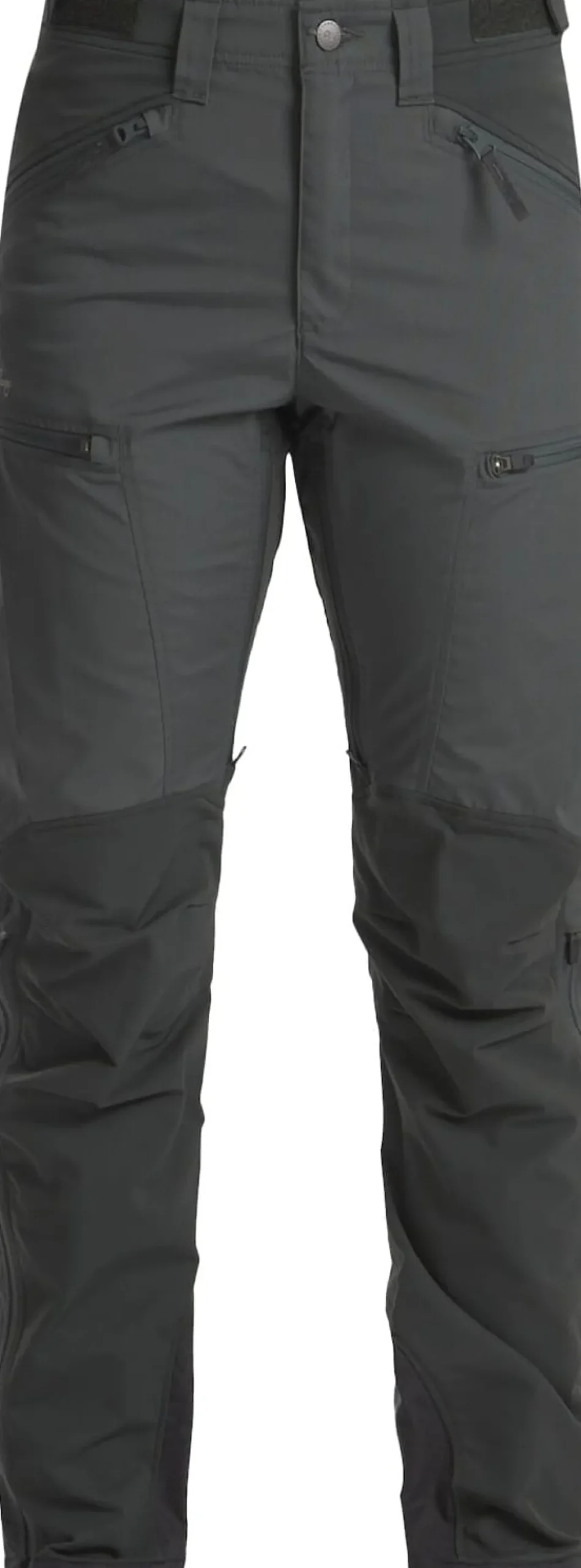 Lundhags Makke High Waist Curved Pant W Granite/charcoal