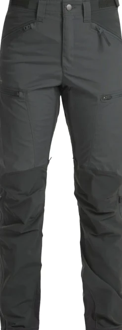 Lundhags Makke High Waist Curved Pant W Granite/charcoal