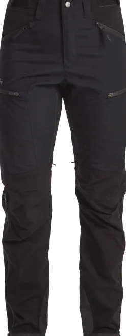 Lundhags Makke High Waist Curved Pant W Black