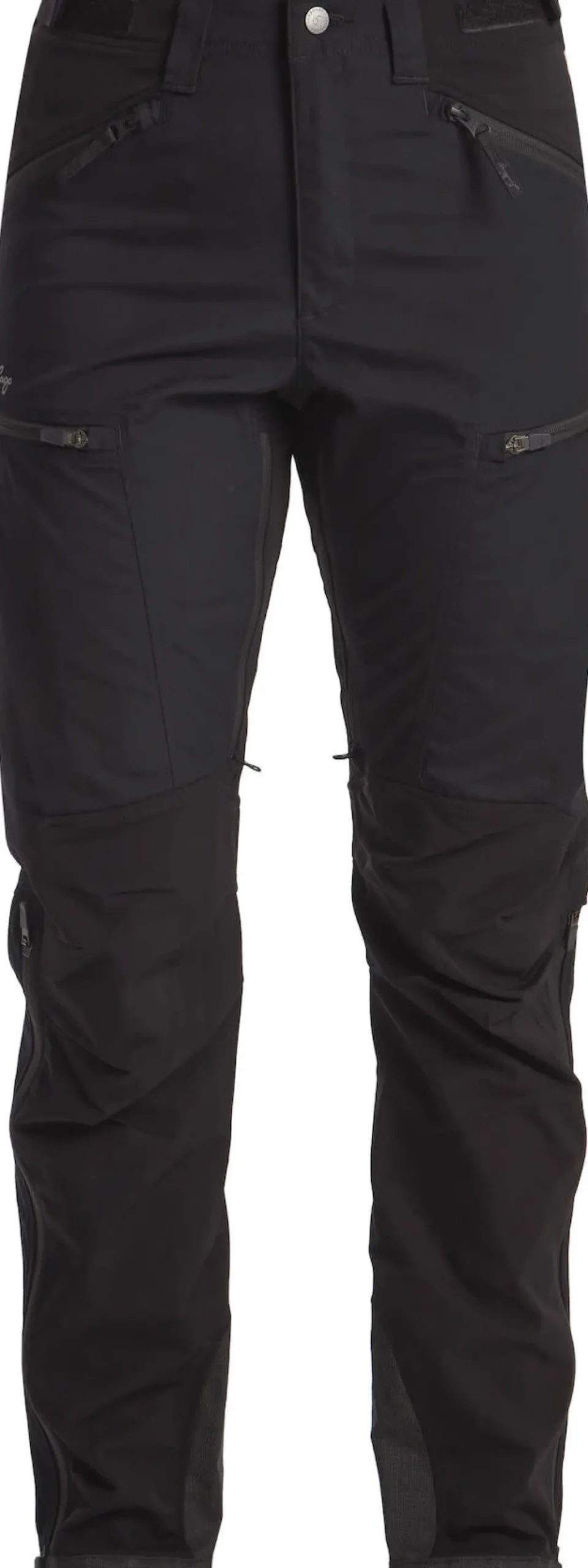 Lundhags Makke High Waist Curved Pant W Black