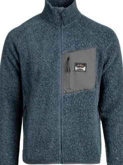 Lundhags Men's Flok Wool Pile Dark Sky Blue