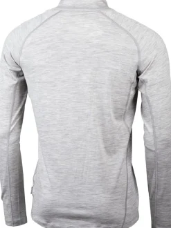 Lundhags Men's Gimmer Merino Light 1/2 Zip Light Grey