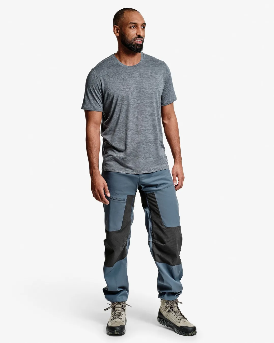 Lundhags Men's Padje Light Vent Pants Dark Sky Blue/Charcoal