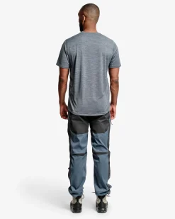 Lundhags Men's Padje Light Vent Pants Dark Sky Blue/Charcoal