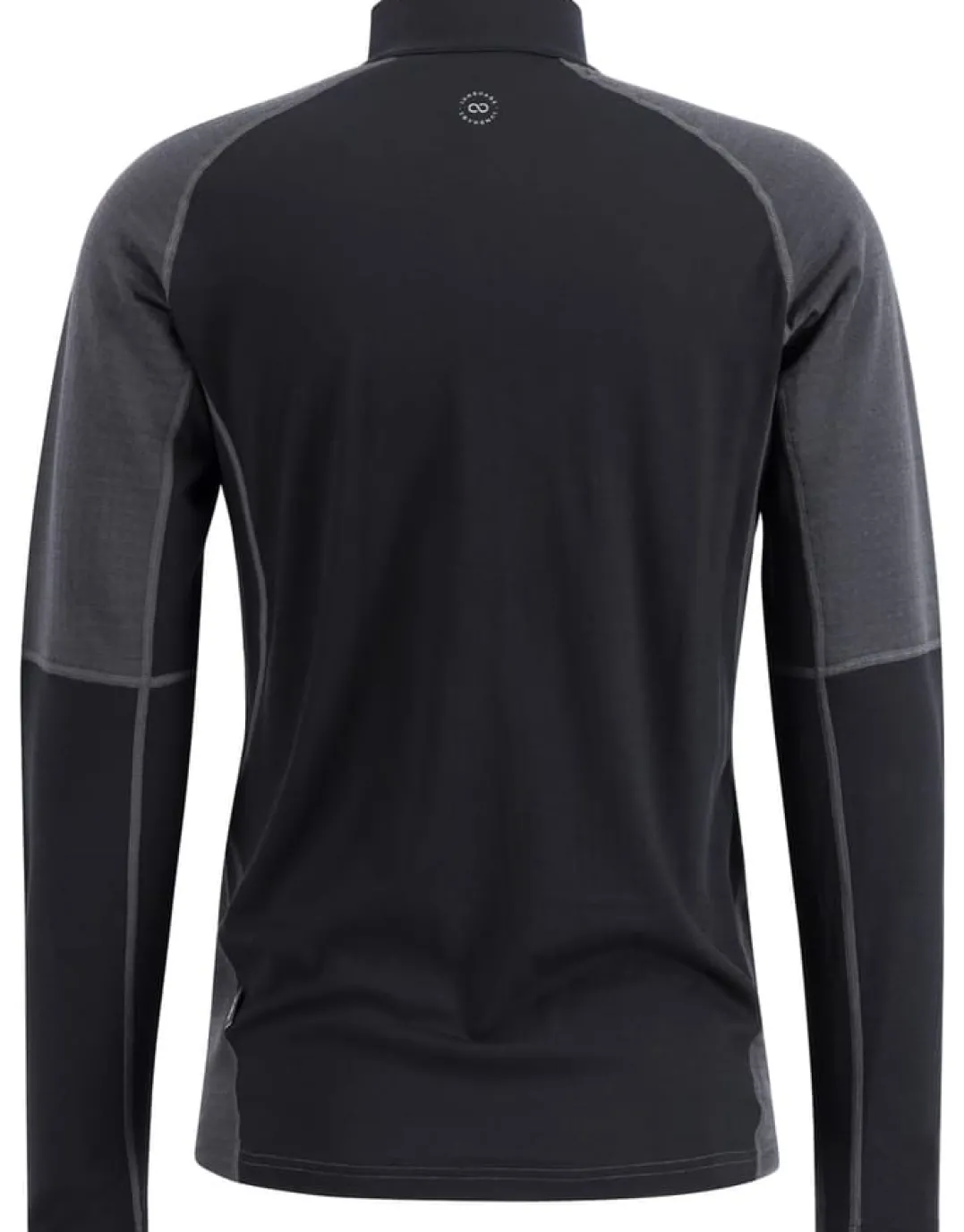 Lundhags Men's Prime Merino Half Zip Charcoal/Black