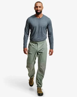 Lundhags Men's Tived Light Windbreaker Pant Aloe Green