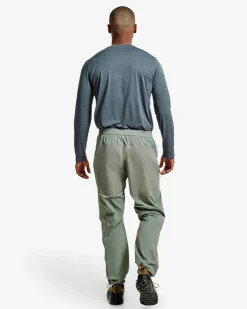 Lundhags Men's Tived Light Windbreaker Pant Aloe Green