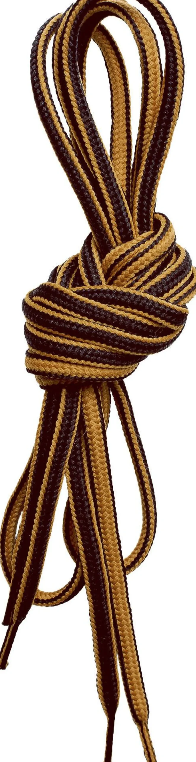 Lundhags Round Shoe Laces 150 cm Yellow/Brown