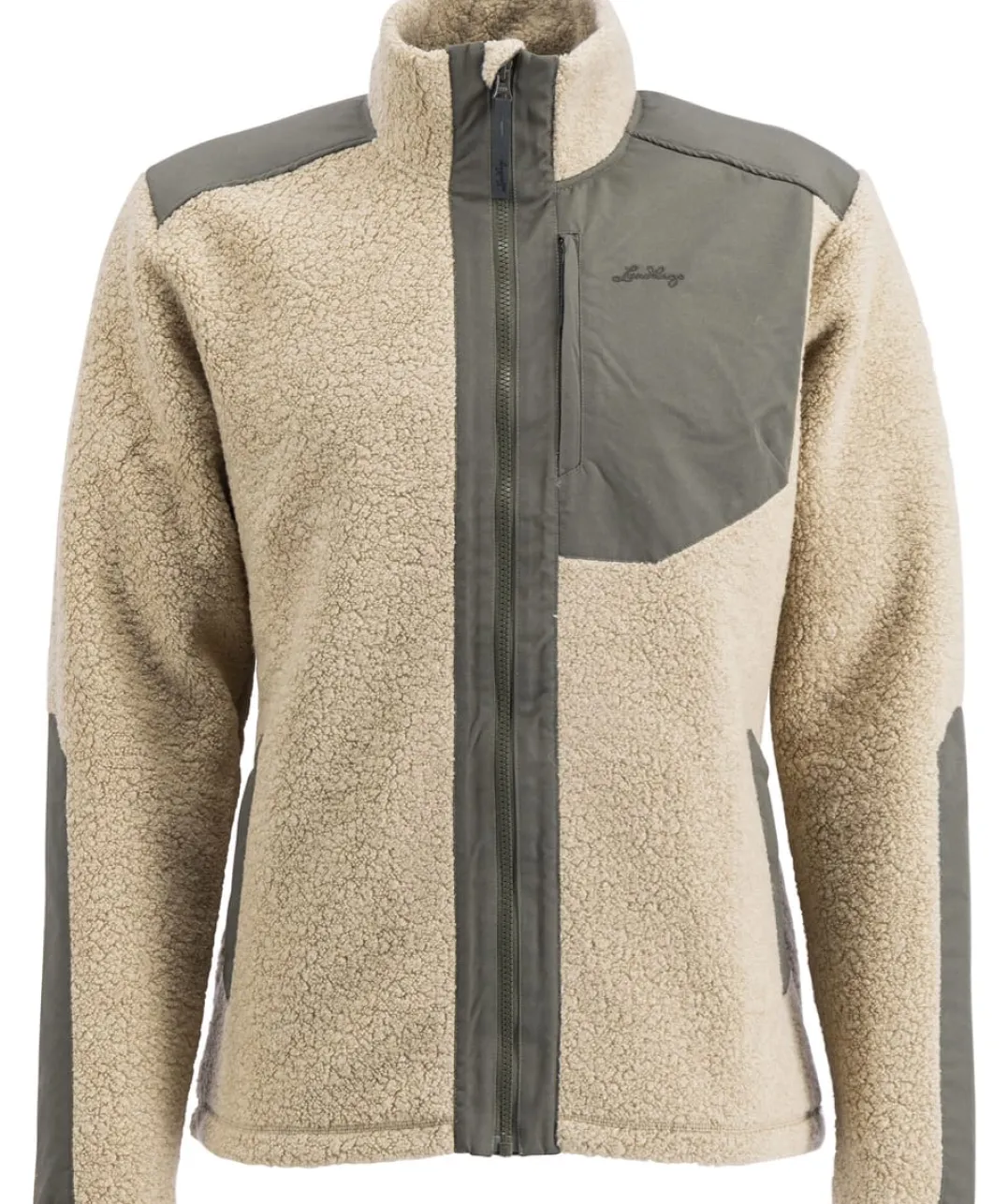 Lundhags Saruk Wool Pile Mid Full Zip M Sand