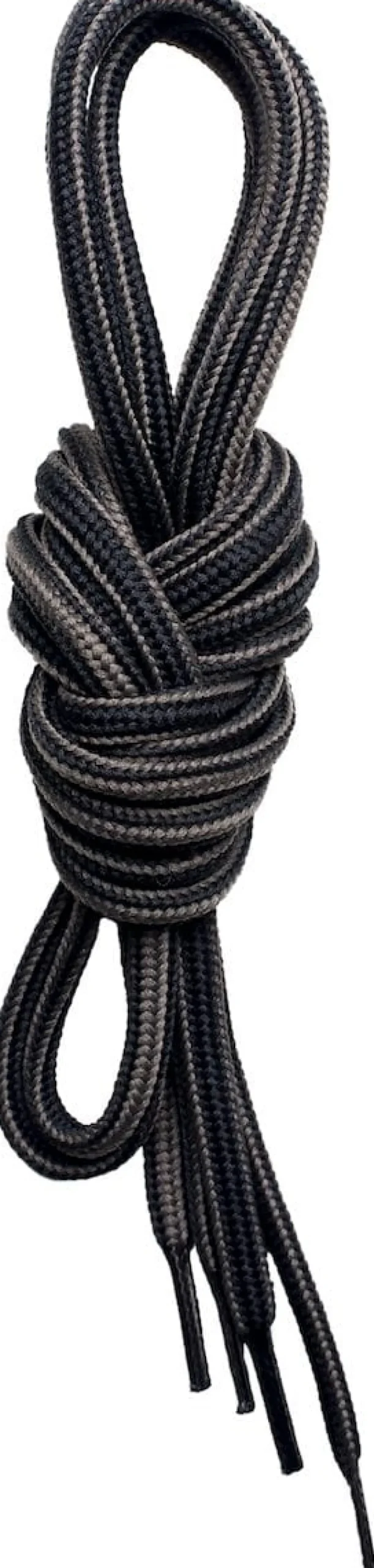 Lundhags Shoe Laces 180 cm Black/Grey