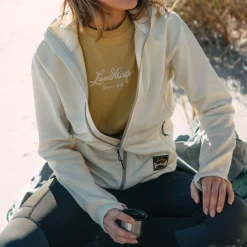 Lundhags Tived Merino Hoodie W Chalk White