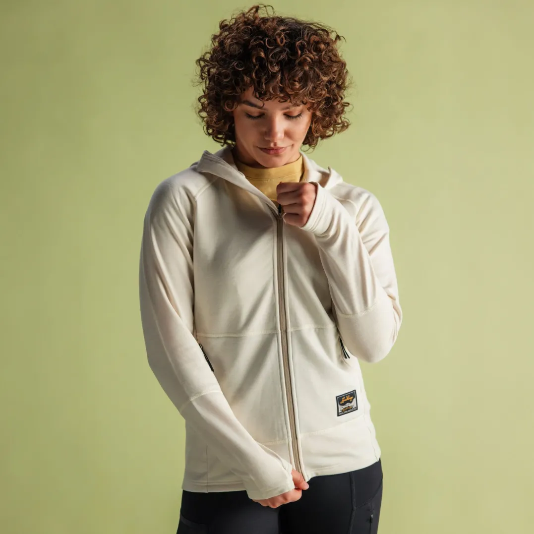 Lundhags Tived Merino Hoodie W Chalk White