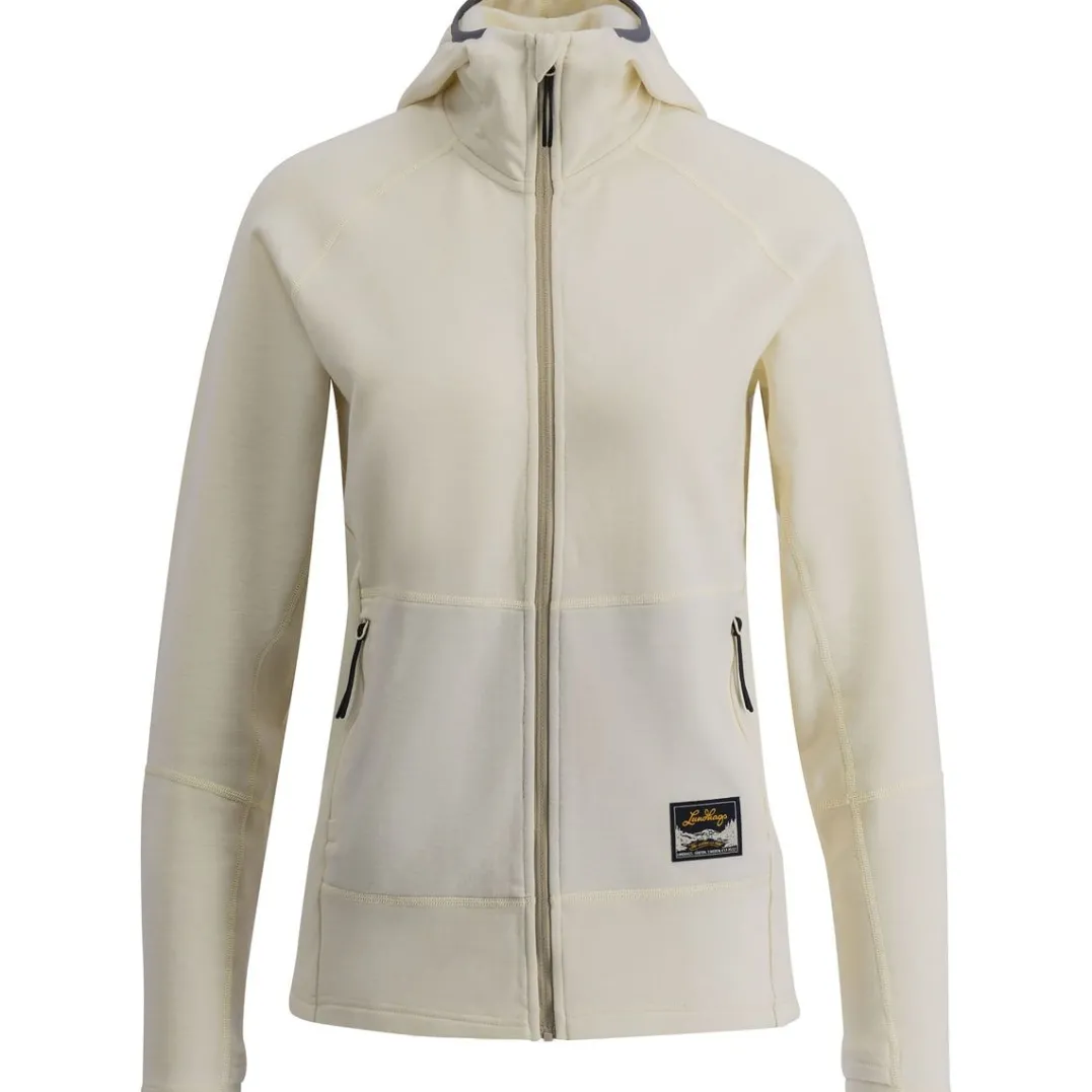 Lundhags Tived Merino Hoodie W Chalk White