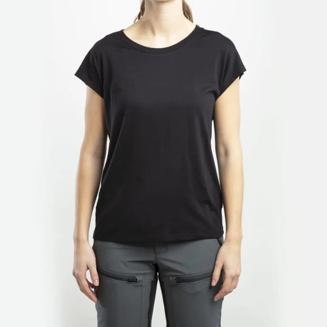 Lundhags Women's Gimmer Merino Light Top Black