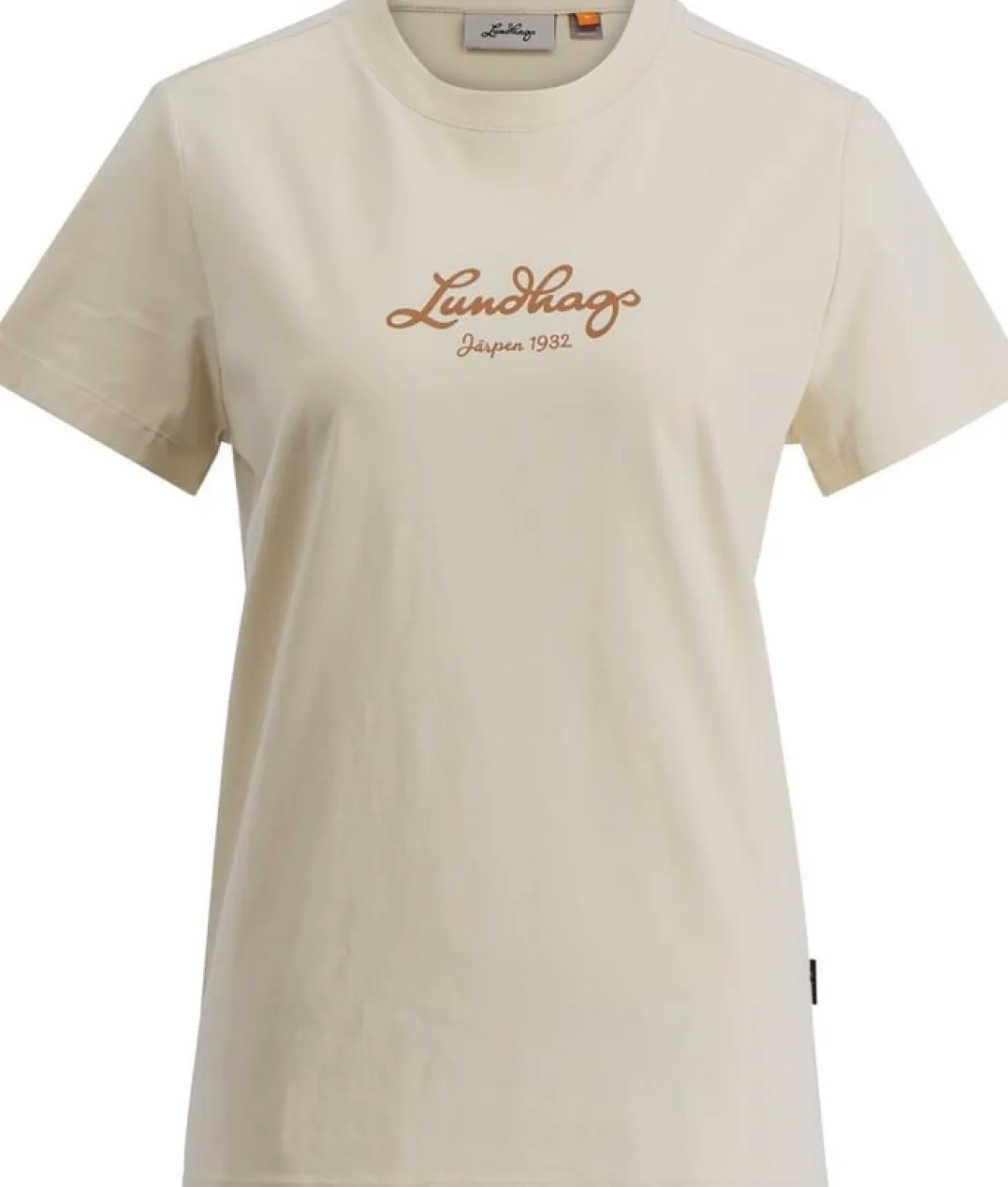 Lundhags Women's Järpen Logo T-shirt Chalk White