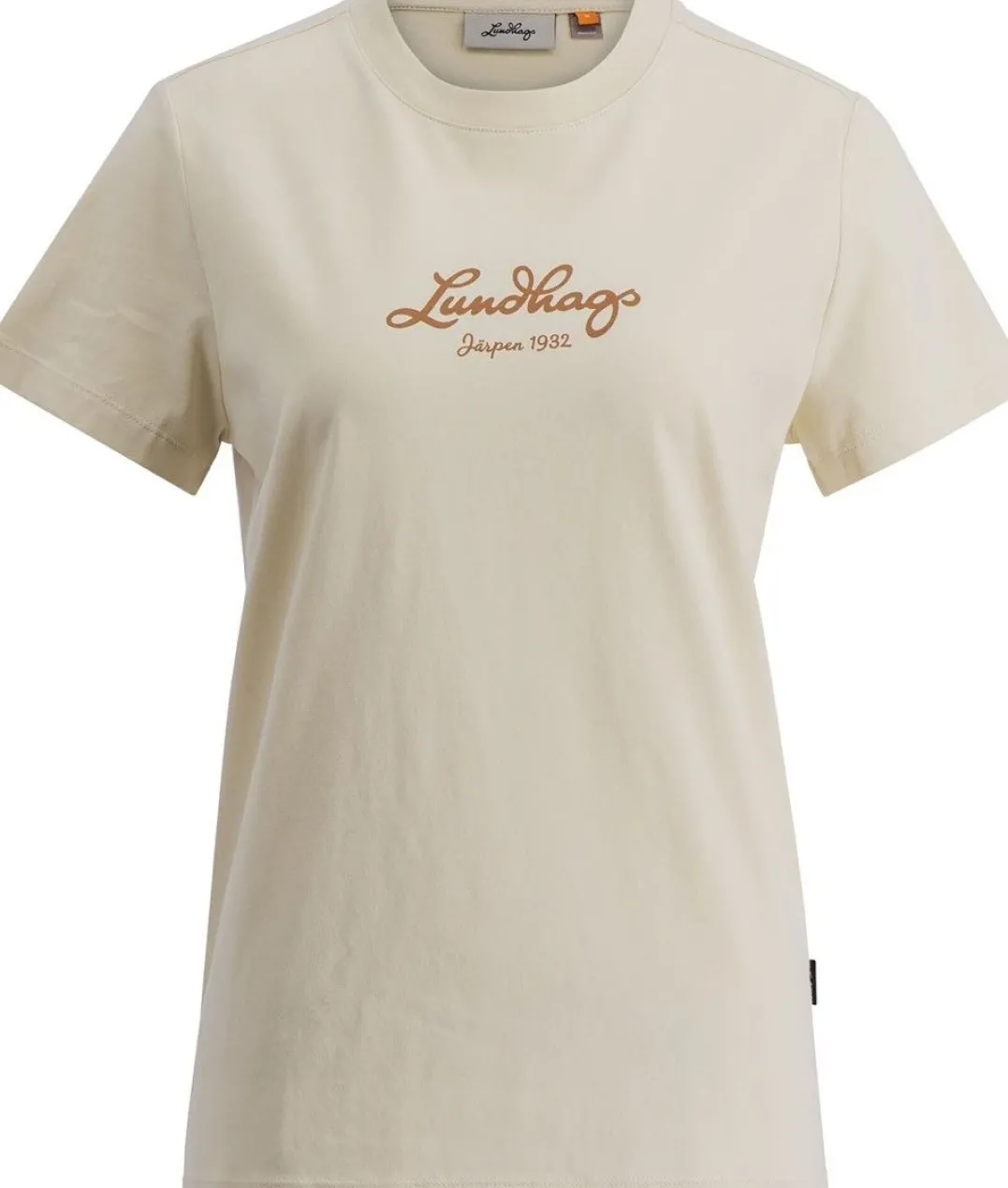 Lundhags Women's Järpen Logo T-shirt Chalk White